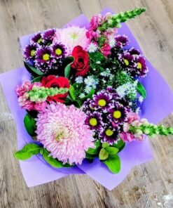 Enchanted Purple & Pink Mixed Posy