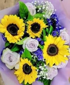 Golden Amethyst Bouquet